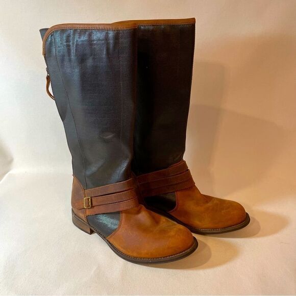 Caterpillar CAT Sabrina  Canvas boot “dogwood”  dark brown and tan 8.5 - Picture 1 of 13